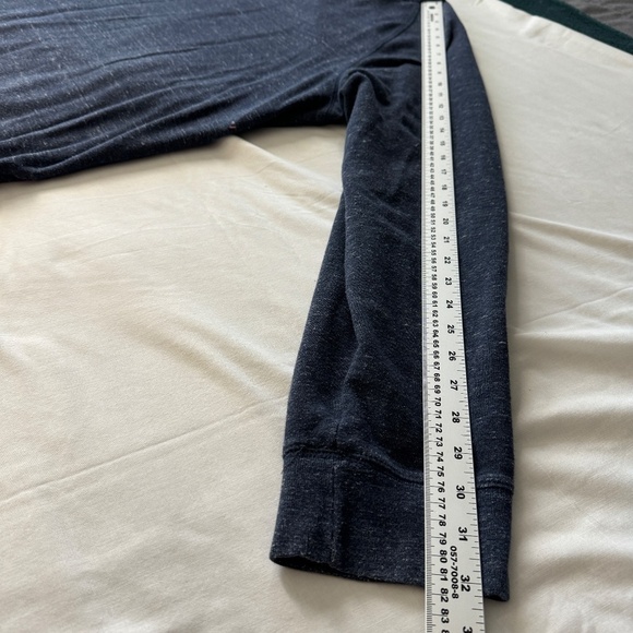 Old Navy Men's Long Sleeve Fleece Sweatshirt Bluish-Gray Size XXXL Casual - Picture 9 of 12